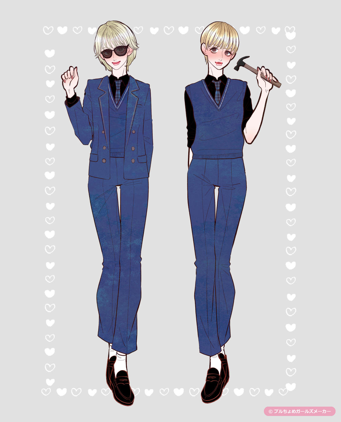 ガールズメーカーで作られた女の子4