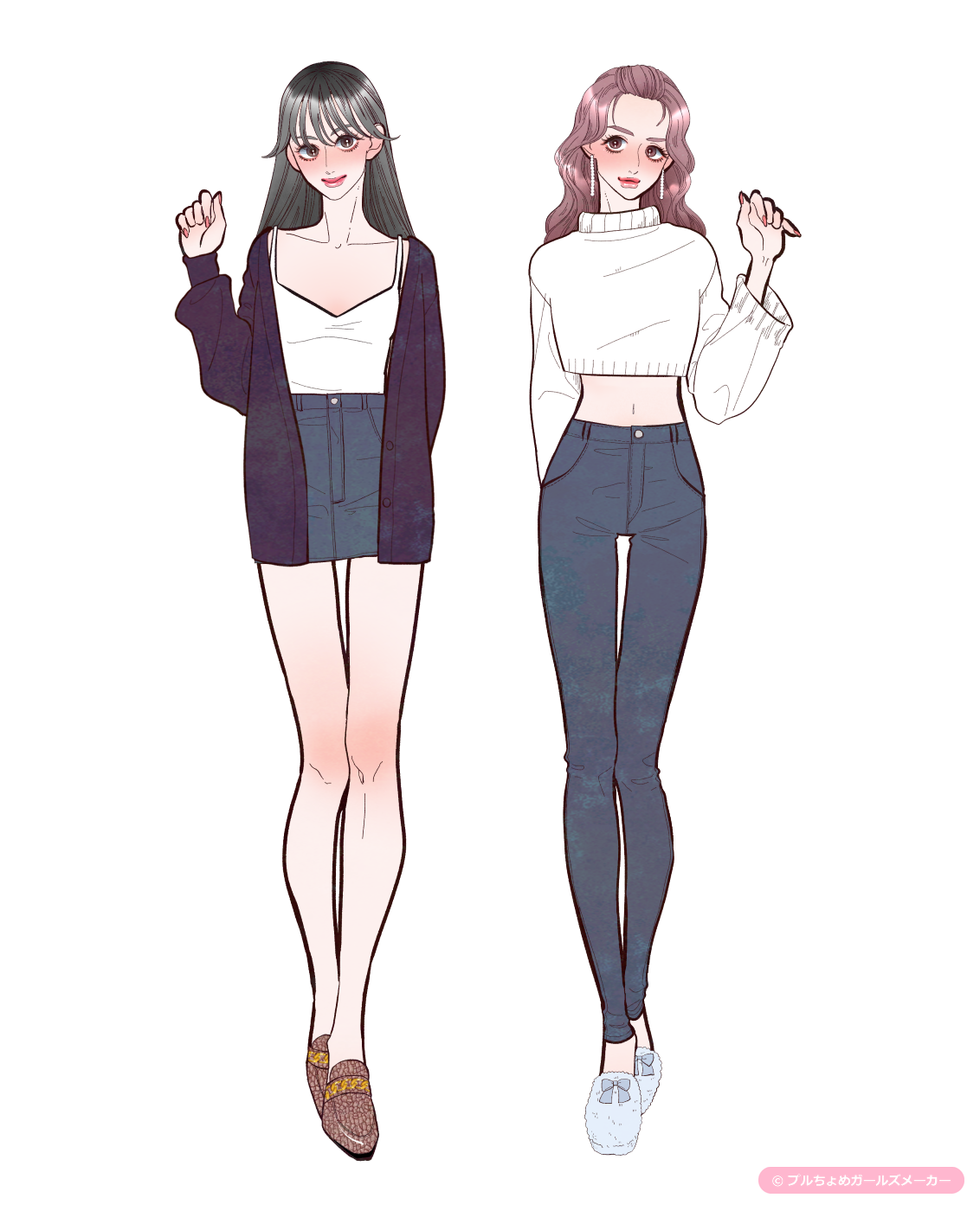 ガールズメーカーで作られた女の子2