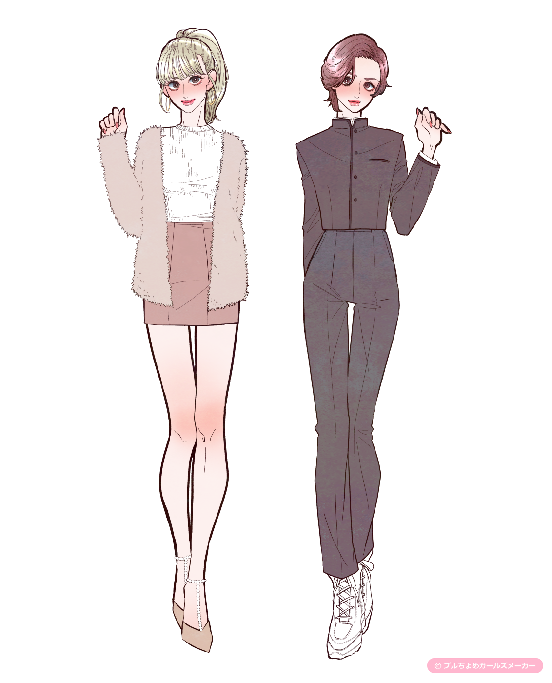 ガールズメーカーで作られた女の子4