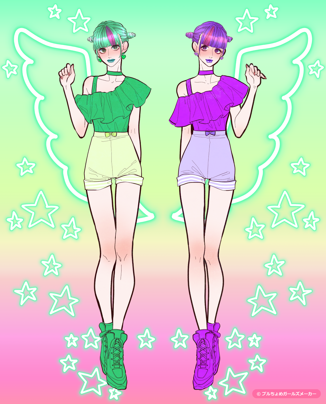 ガールズメーカーで作られた女の子5