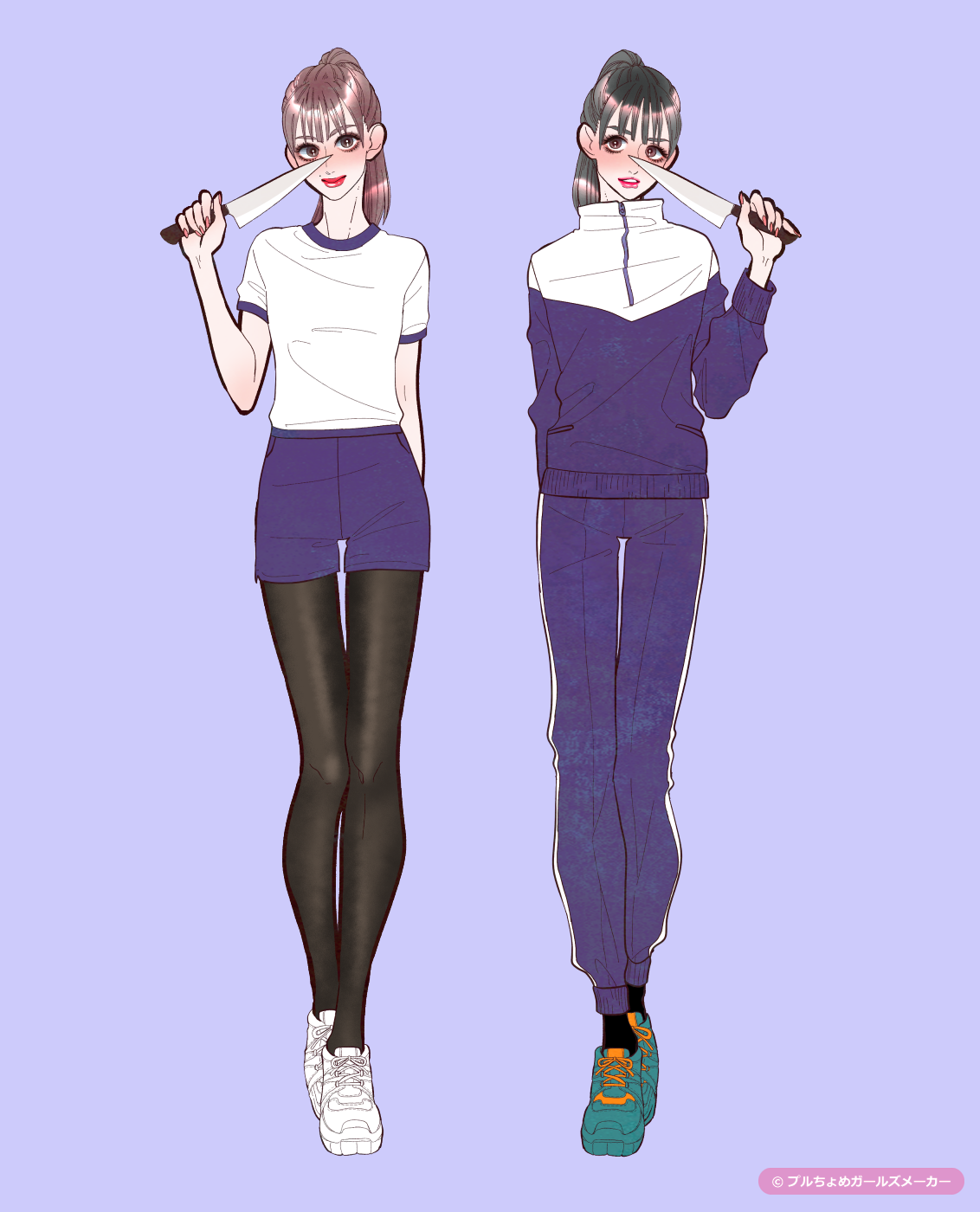 ガールズメーカーで作られた女の子4