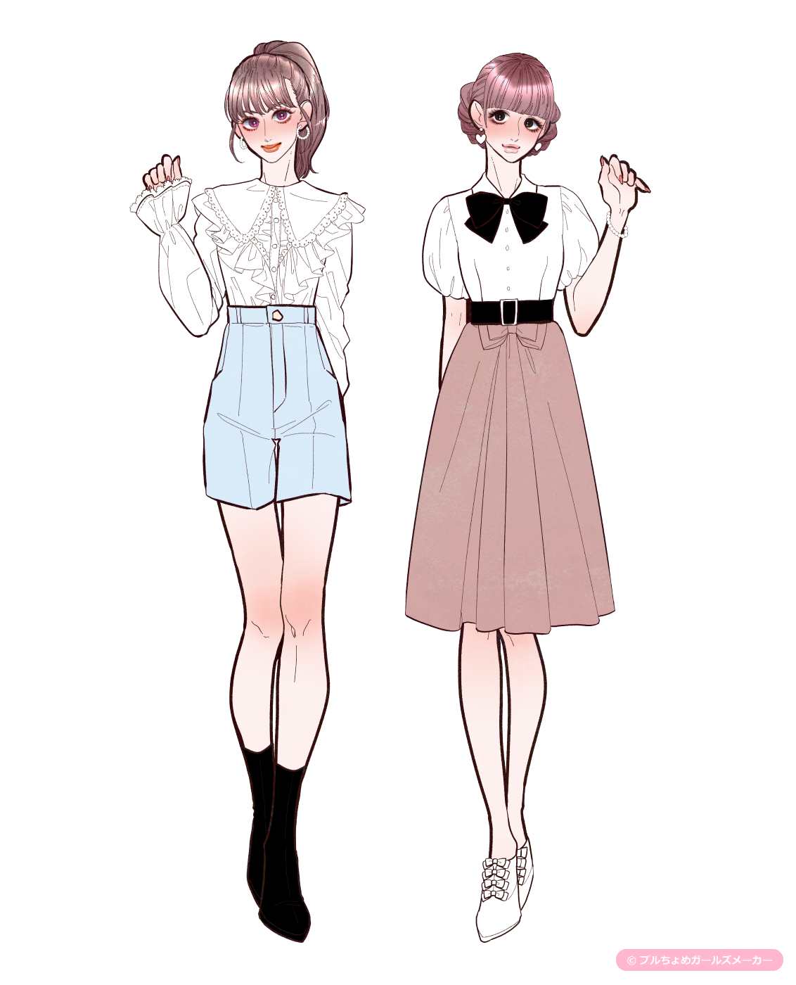 ガールズメーカーで作られた女の子2
