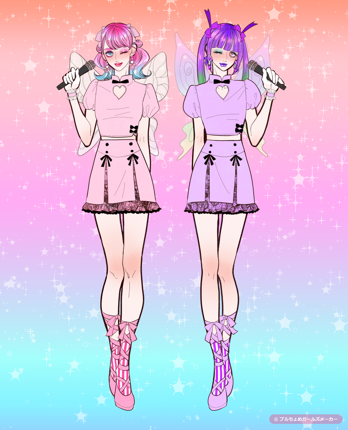 ガールズメーカーで作られた女の子2