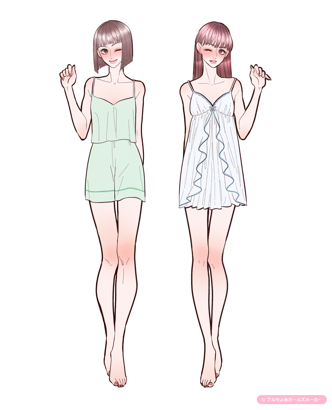 ガールズメーカーで作られた女の子3