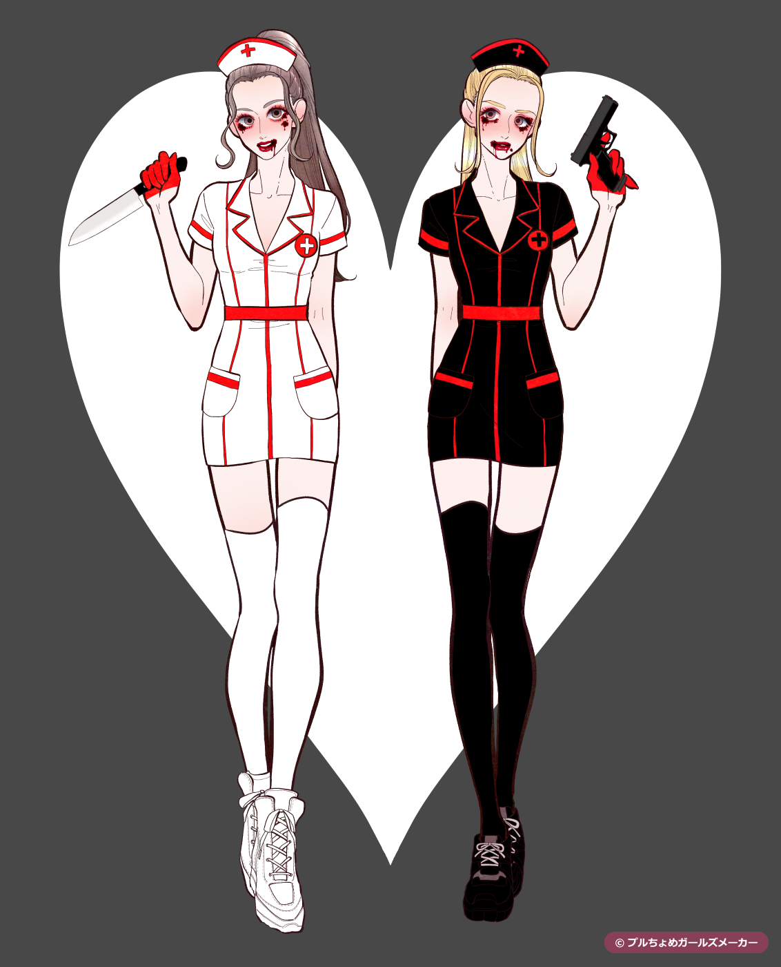 ガールズメーカーで作られた女の子1