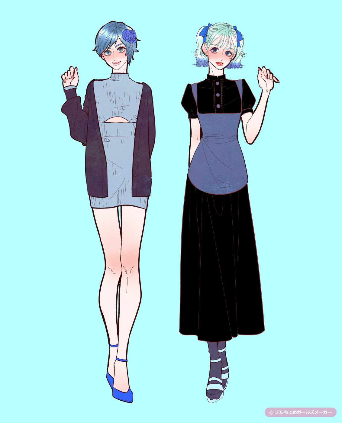 ガールズメーカーで作られた女の子4