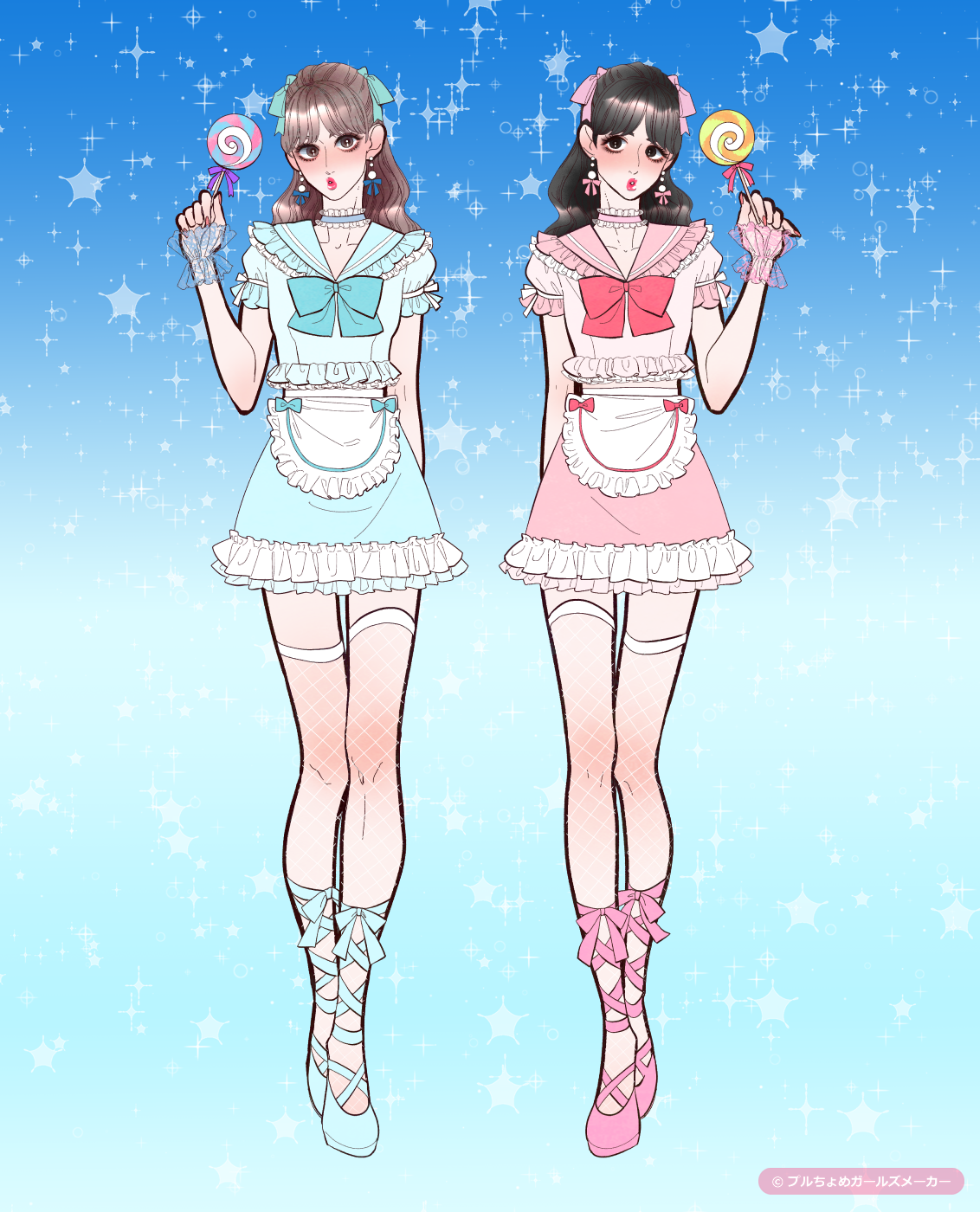 ガールズメーカーで作られた女の子3