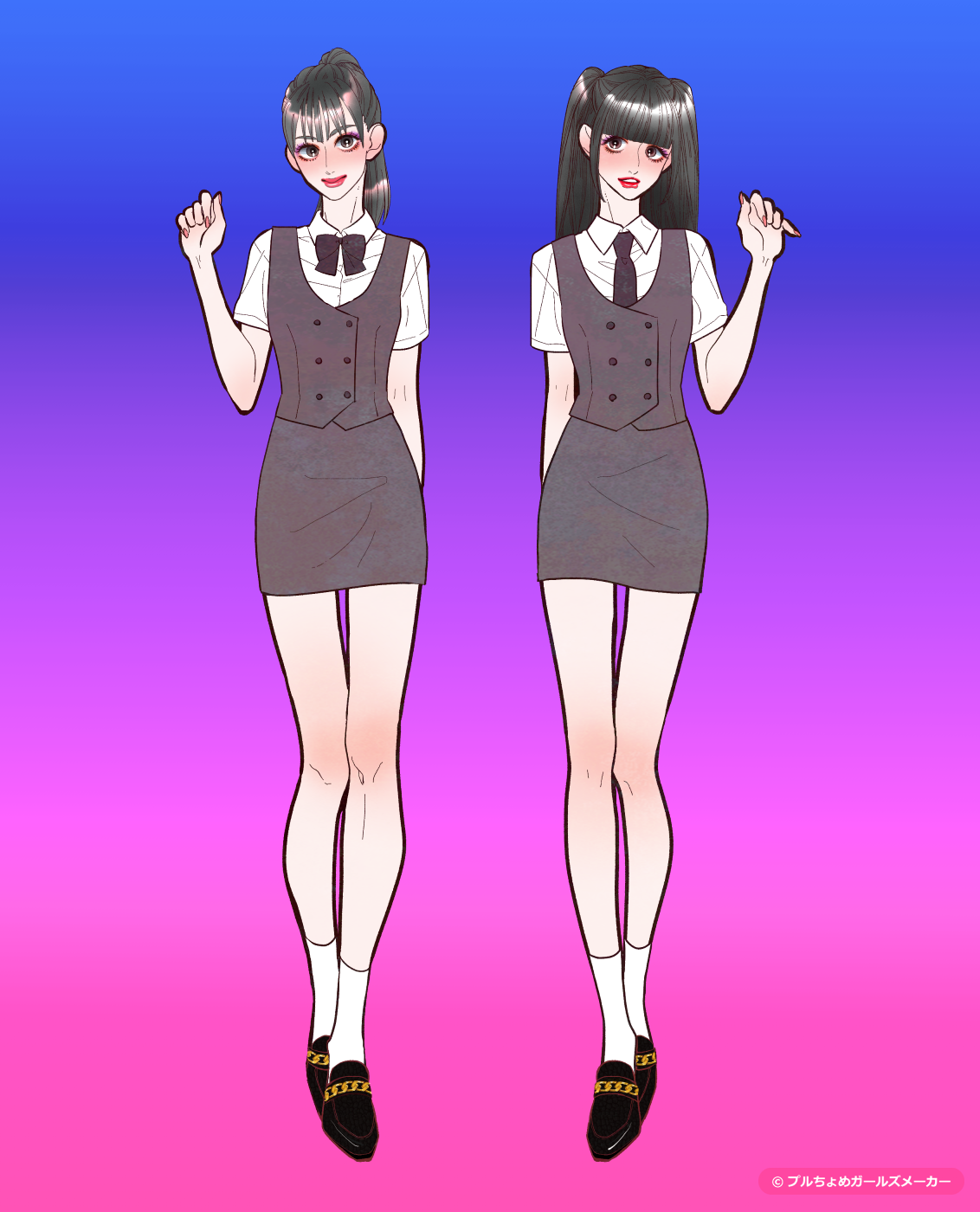 ガールズメーカーで作られた女の子2