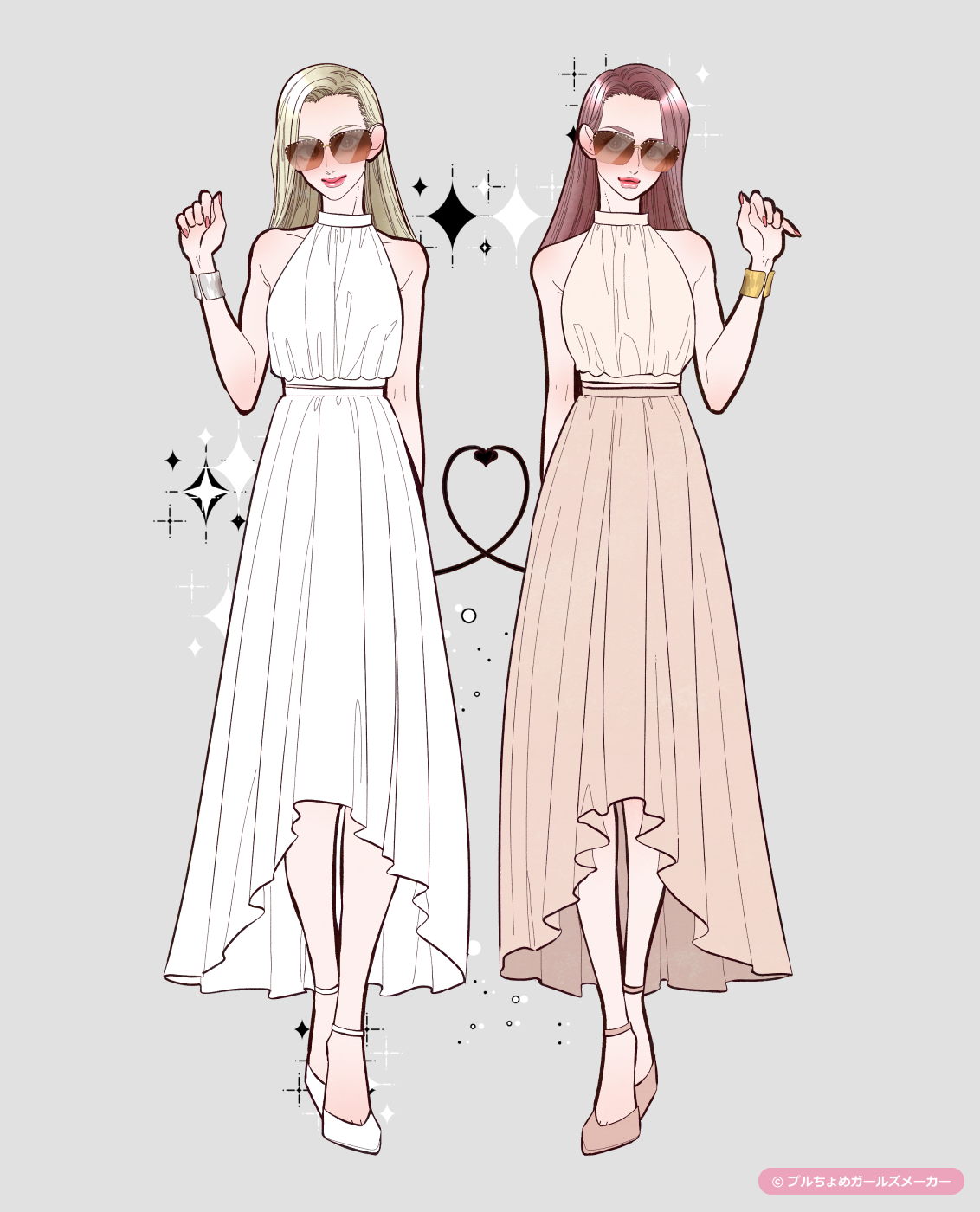 ガールズメーカーで作られた女の子3