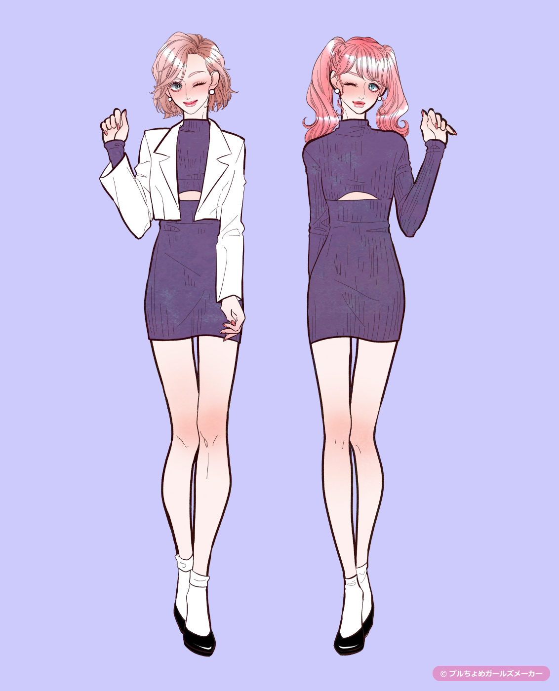 ガールズメーカーで作られた女の子3