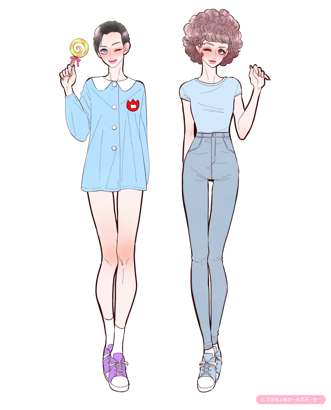 ガールズメーカーで作られた女の子4