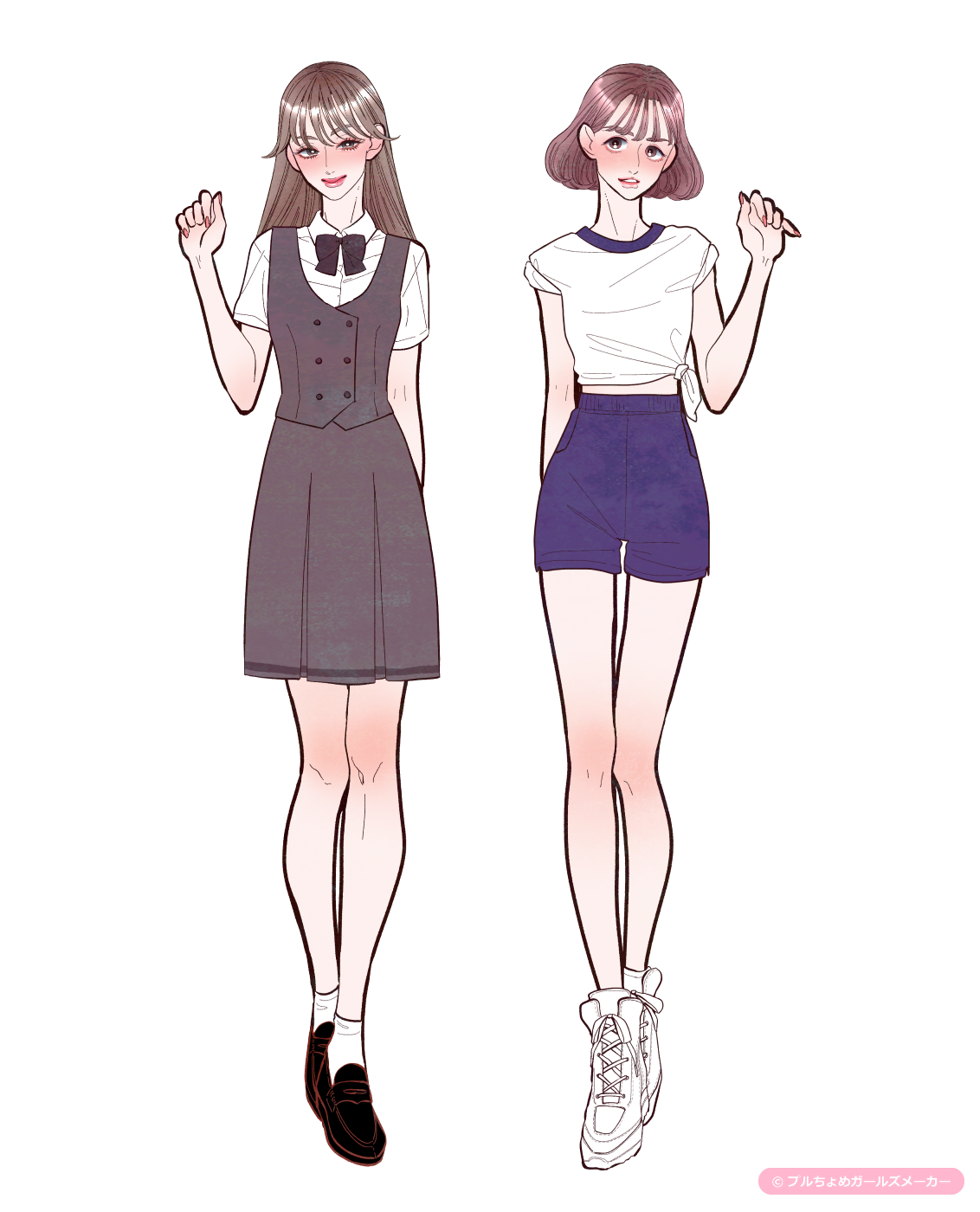 ガールズメーカーで作られた女の子7