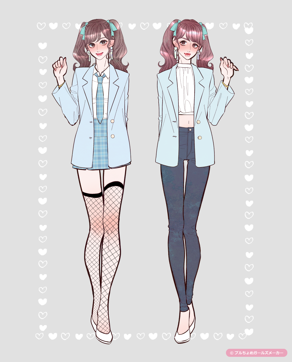 ガールズメーカーで作られた女の子2