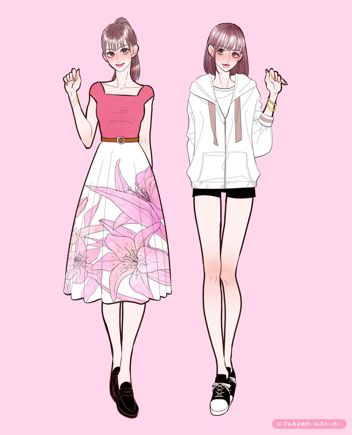 ガールズメーカーで作られた女の子5