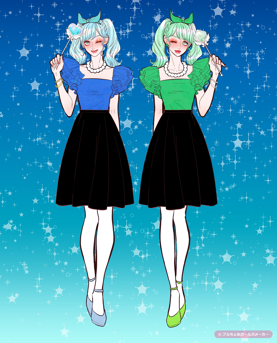 ガールズメーカーで作られた女の子4