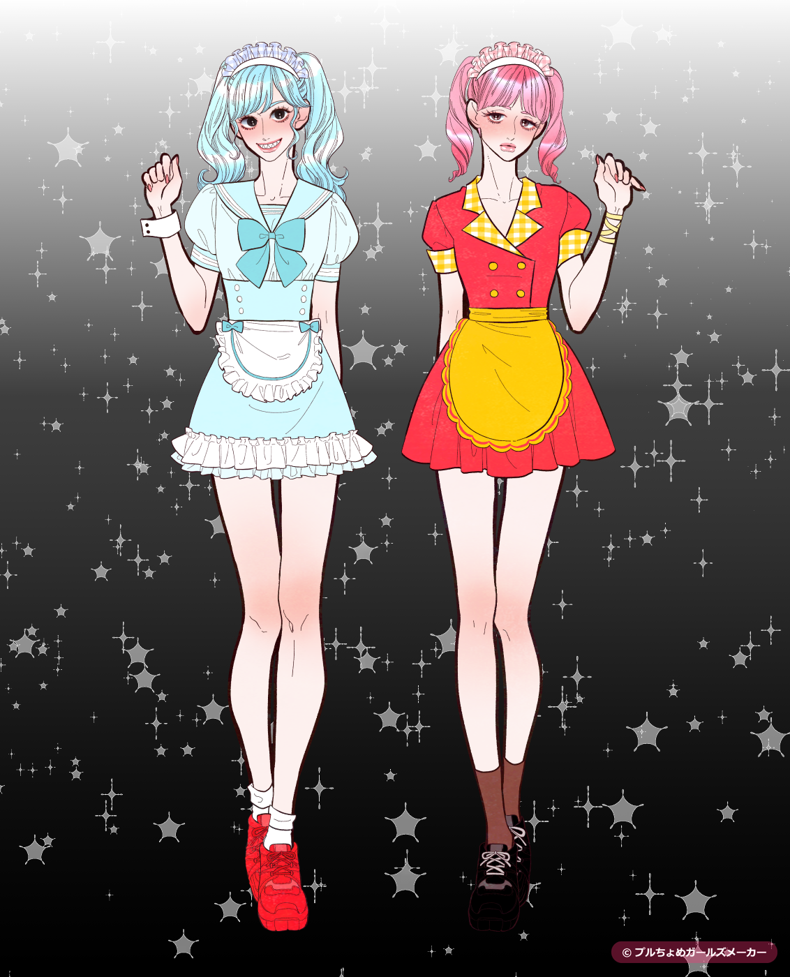 ガールズメーカーで作られた女の子2