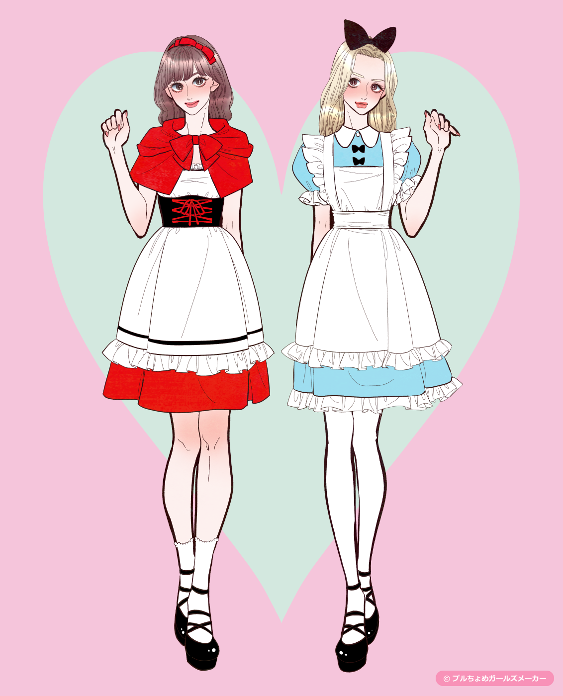 ガールズメーカーで作られた女の子3