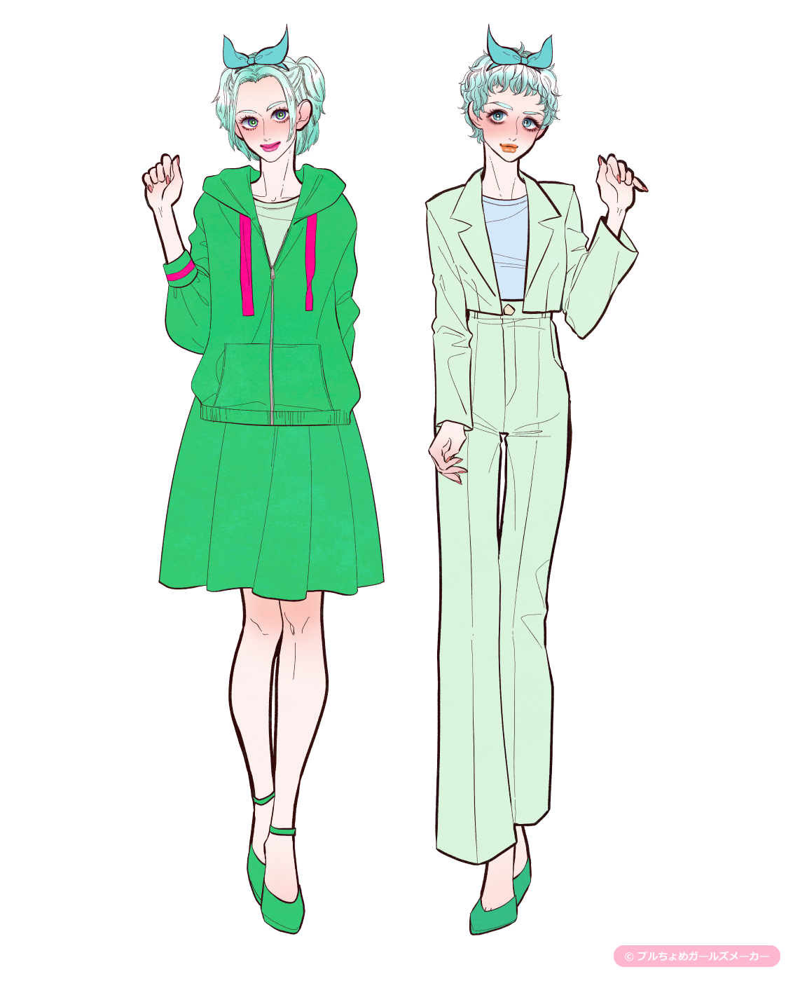 ガールズメーカーで作られた女の子8