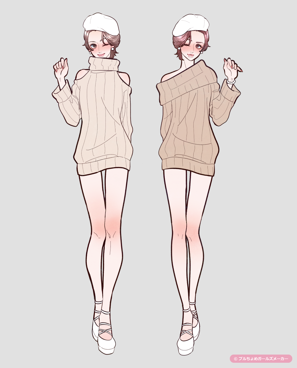 ガールズメーカーで作られた女の子2