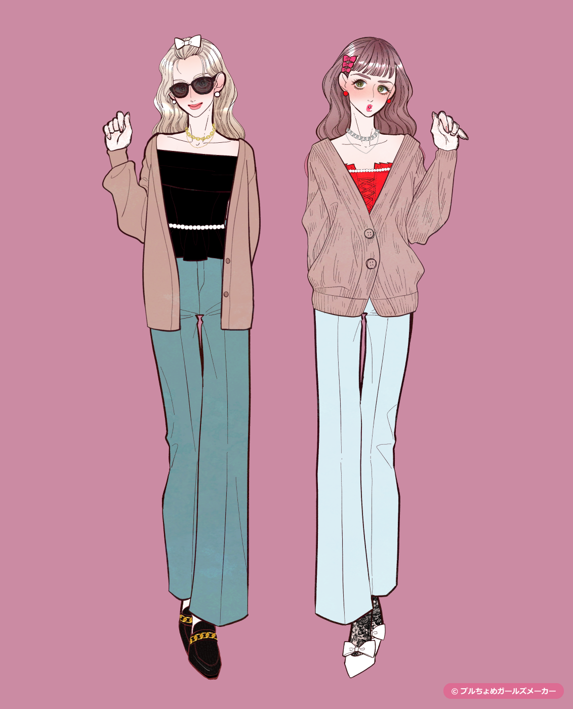 ガールズメーカーで作られた女の子5