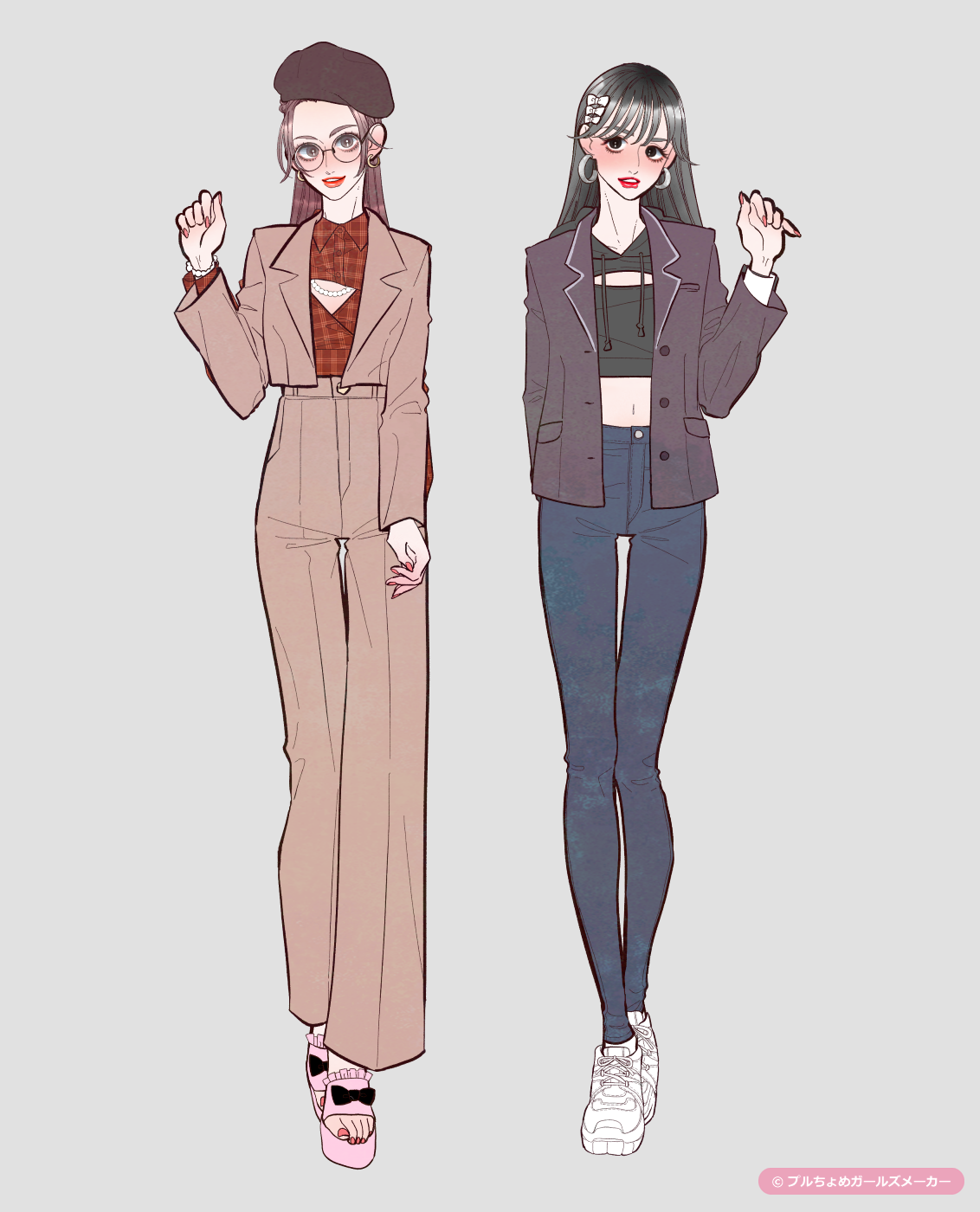 ガールズメーカーで作られた女の子4