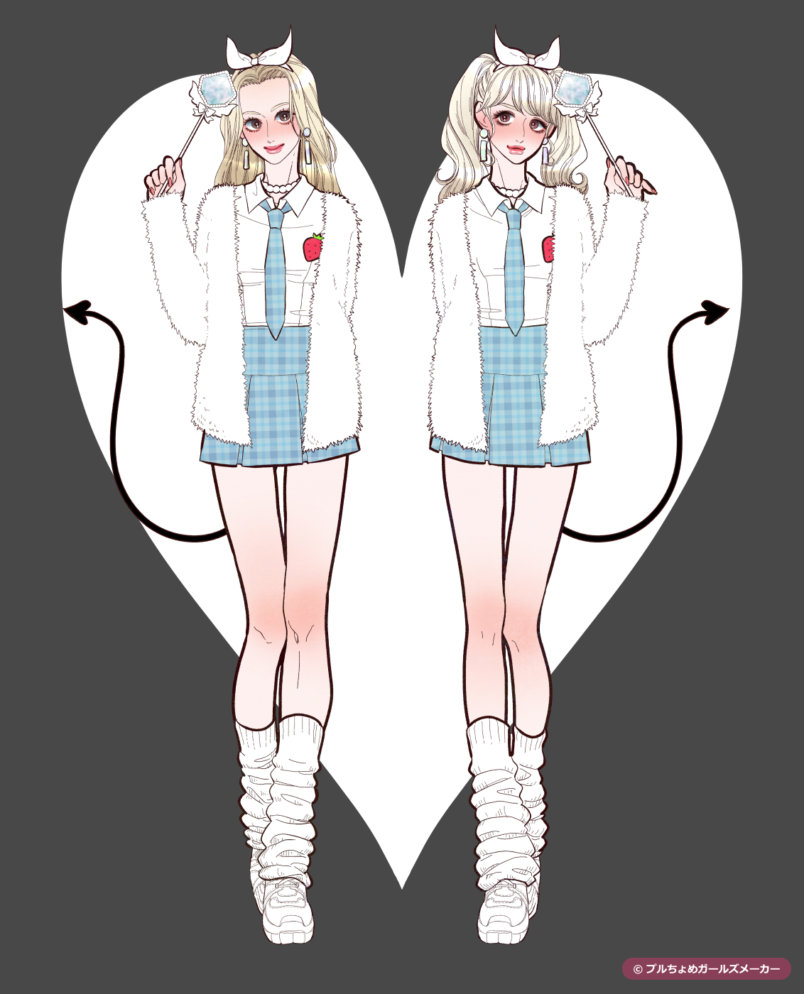 ガールズメーカーで作られた女の子1
