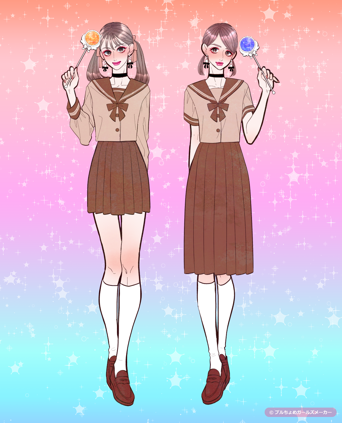 ガールズメーカーで作られた女の子4