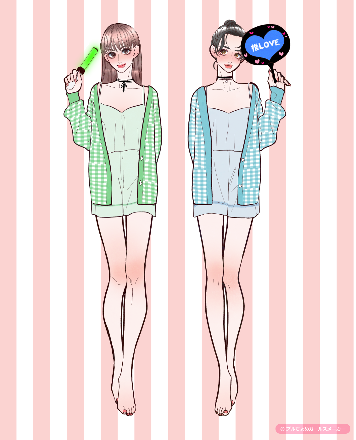 ガールズメーカーで作られた女の子3