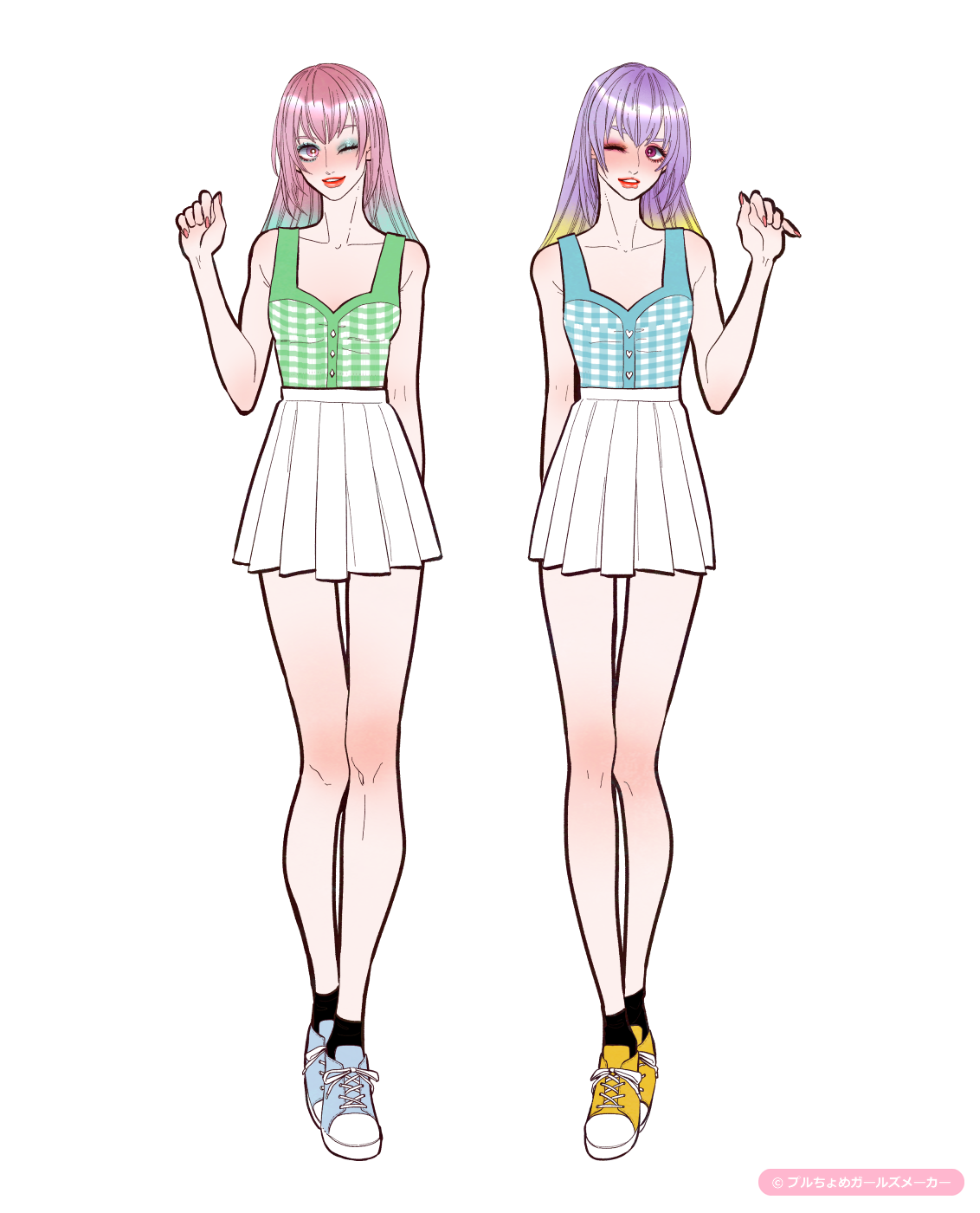 ガールズメーカーで作られた女の子3