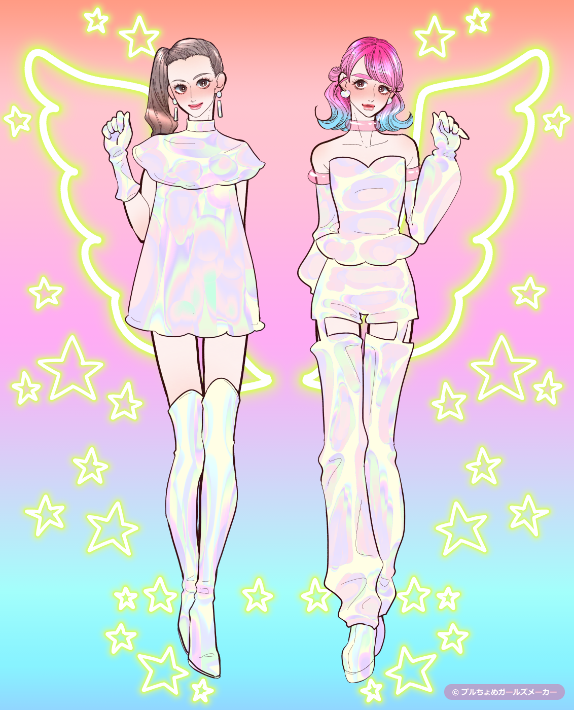 ガールズメーカーで作られた女の子2