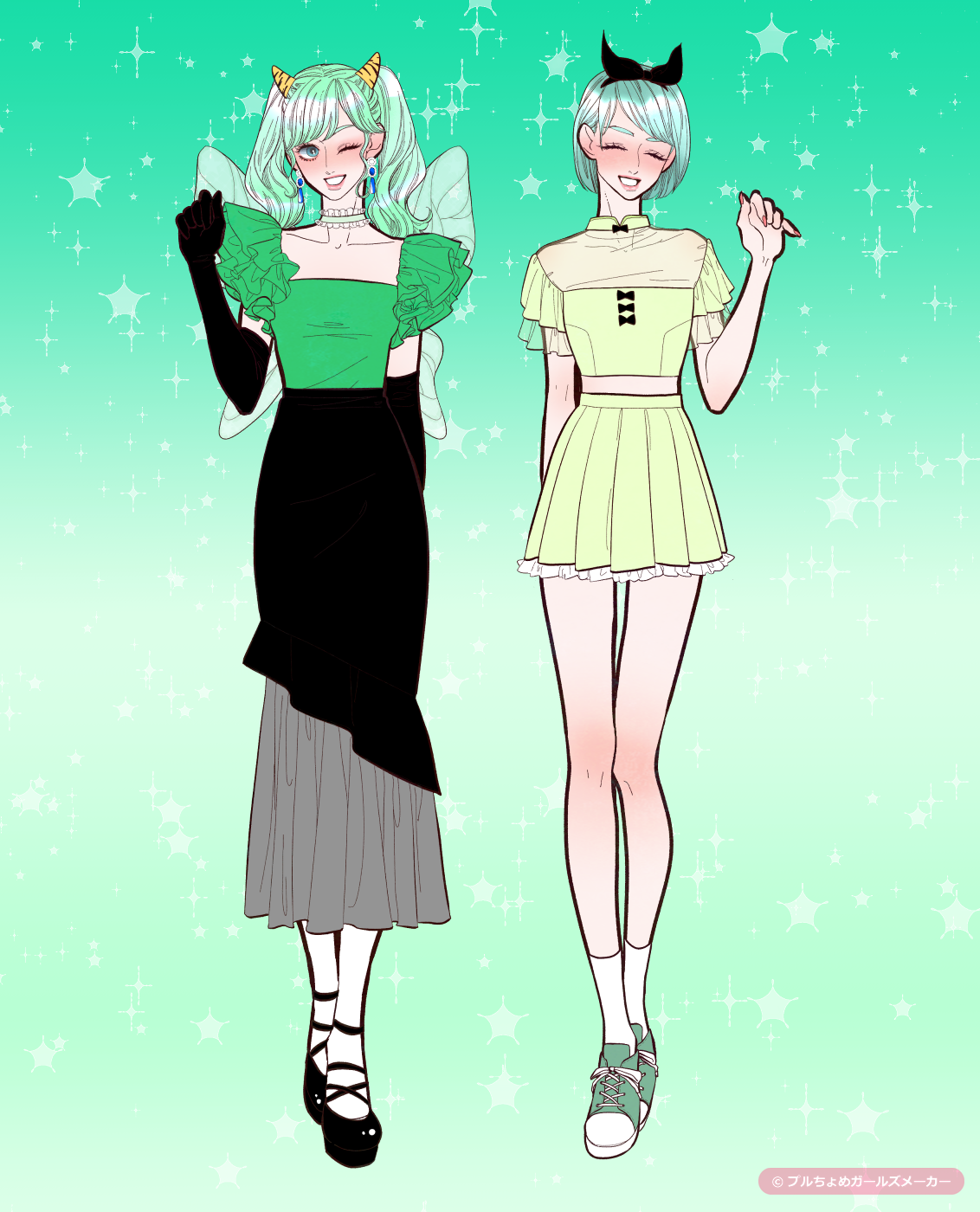 ガールズメーカーで作られた女の子6