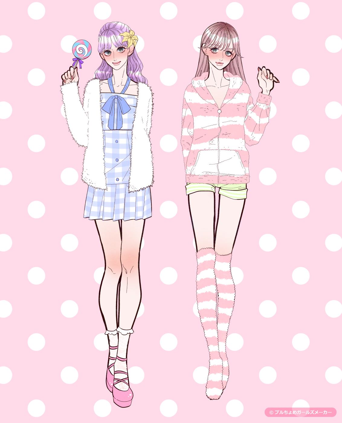ガールズメーカーで作られた女の子4
