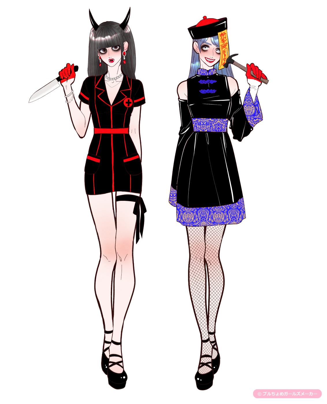 ガールズメーカーで作られた女の子2