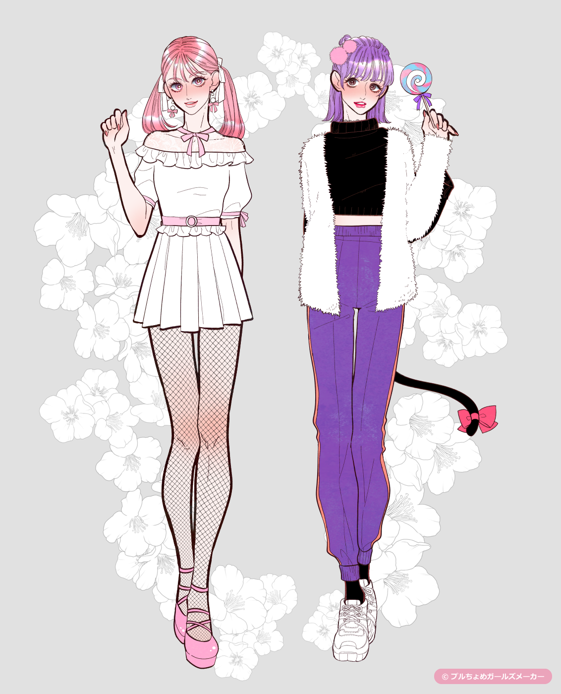 ガールズメーカーで作られた女の子1