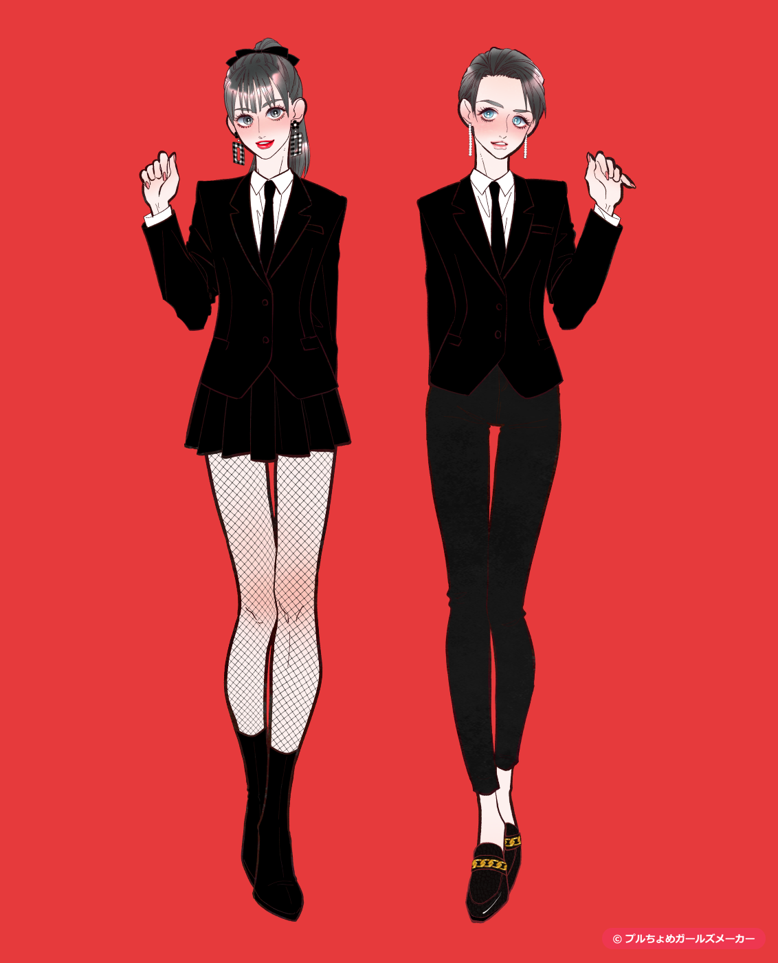 ガールズメーカーで作られた女の子15