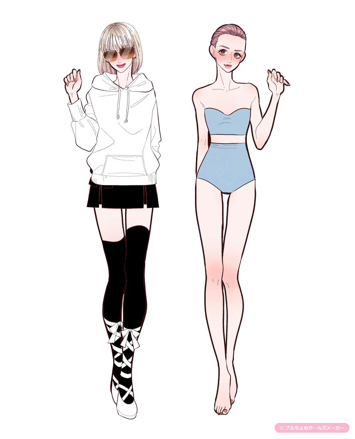 ガールズメーカーで作られた女の子2