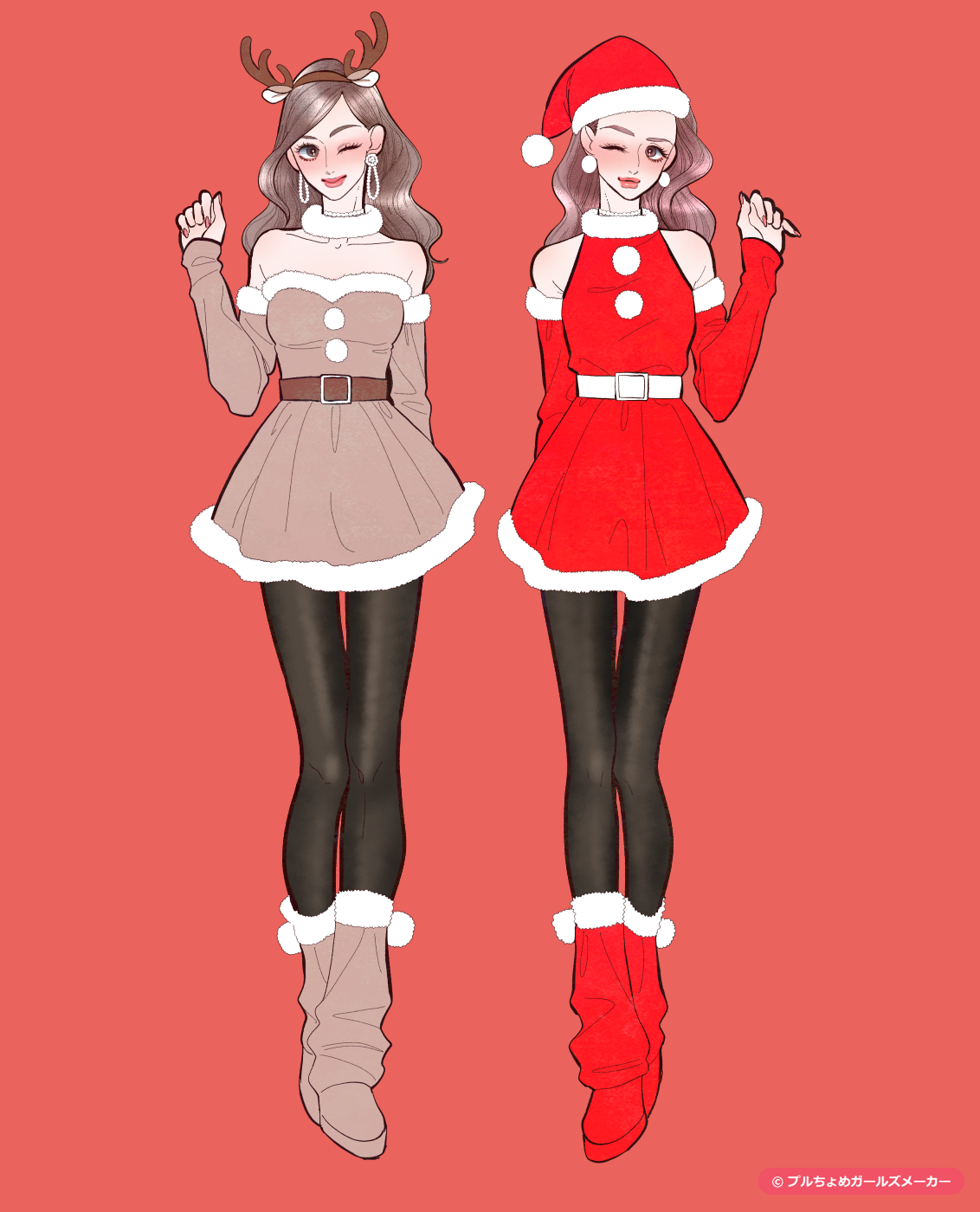 ガールズメーカーで作られた女の子2