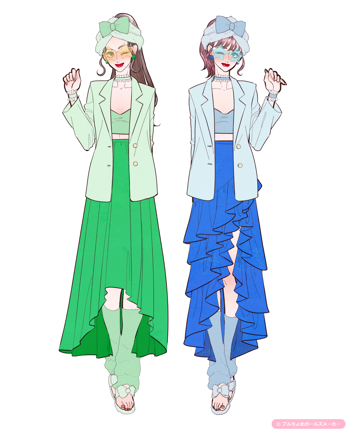 ガールズメーカーで作られた女の子4
