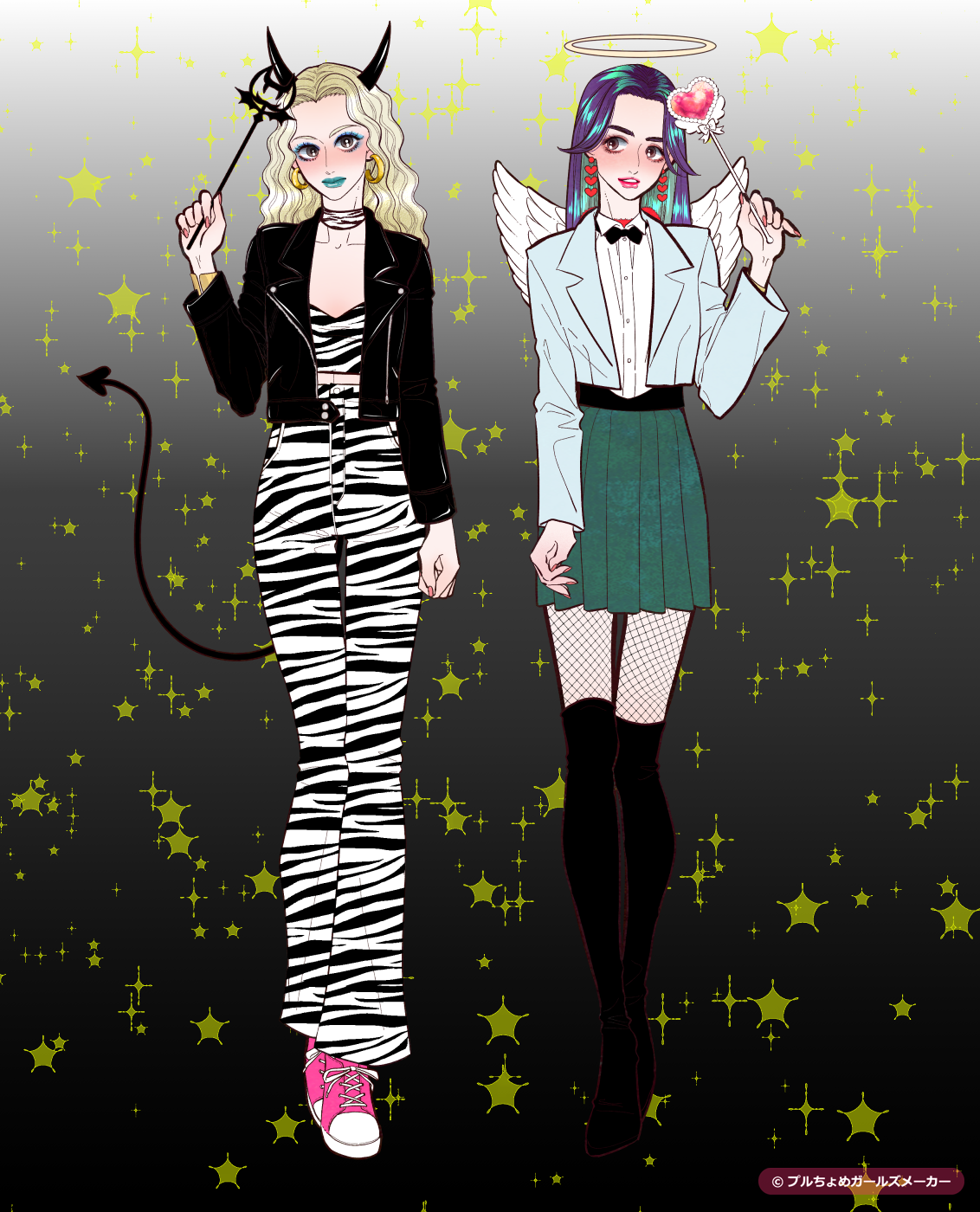 ガールズメーカーで作られた女の子1
