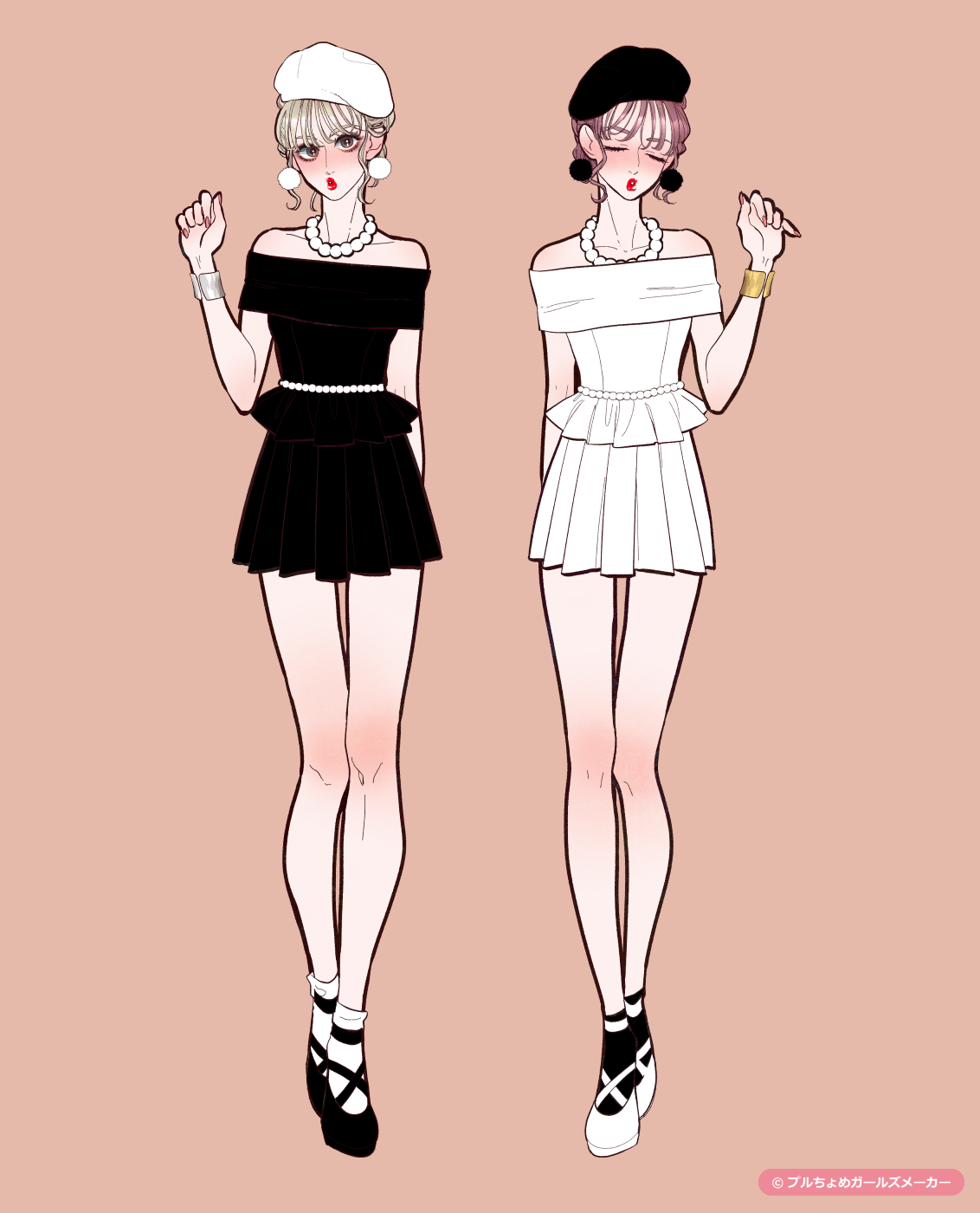 ガールズメーカーで作られた女の子6