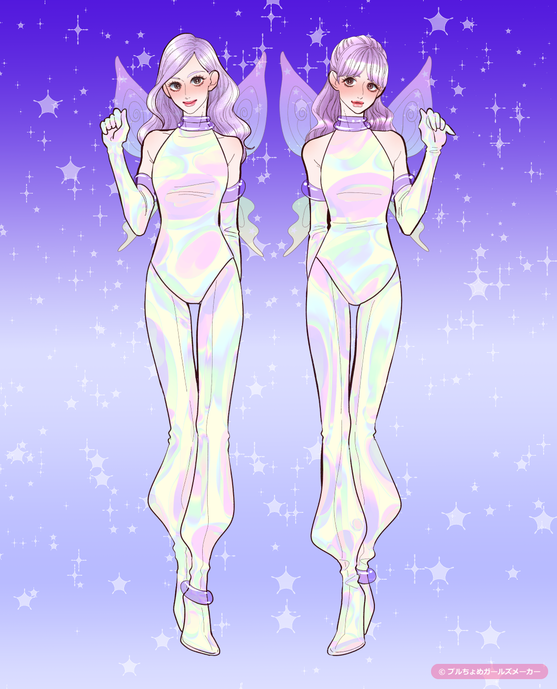 ガールズメーカーで作られた女の子1