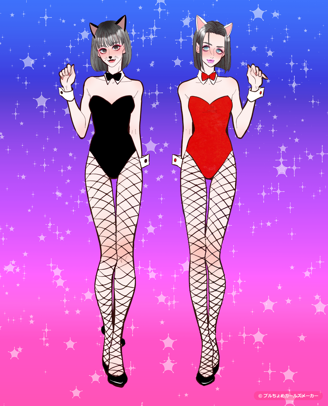 ガールズメーカーで作られた女の子4