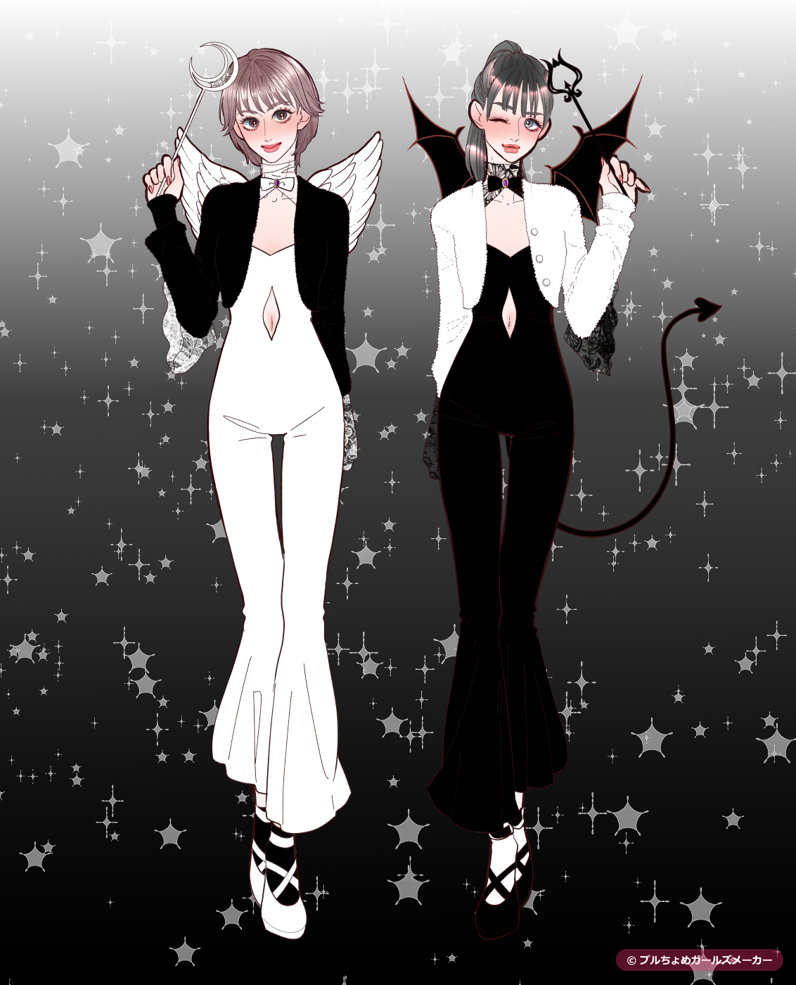 ガールズメーカーで作られた女の子1