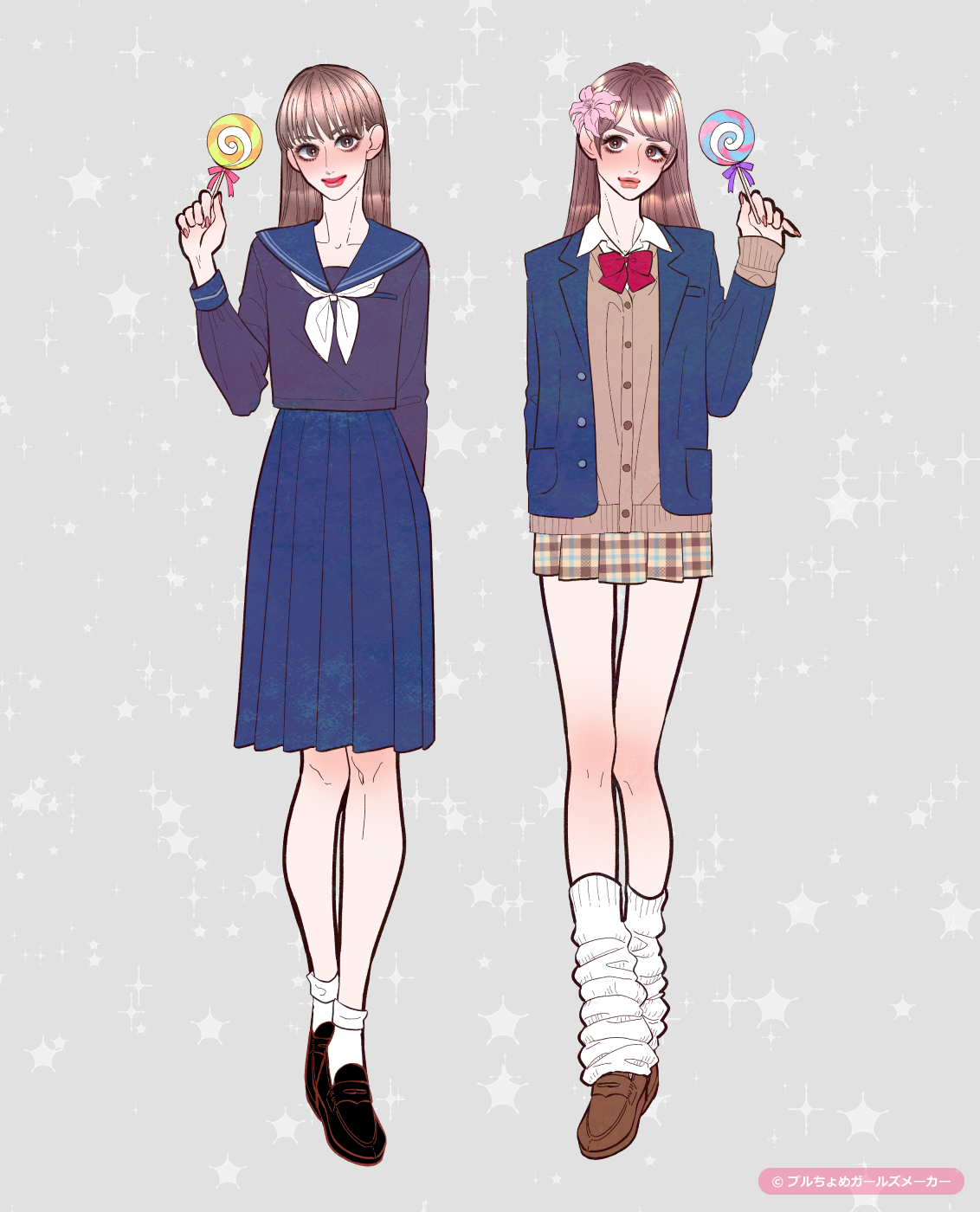 ガールズメーカーで作られた女の子6