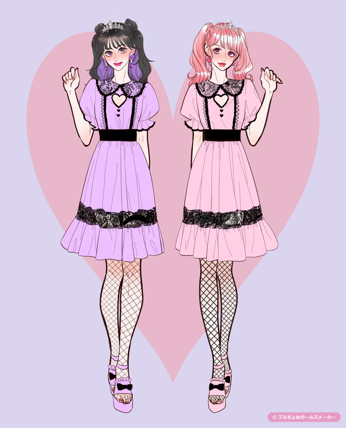 ガールズメーカーで作られた女の子5