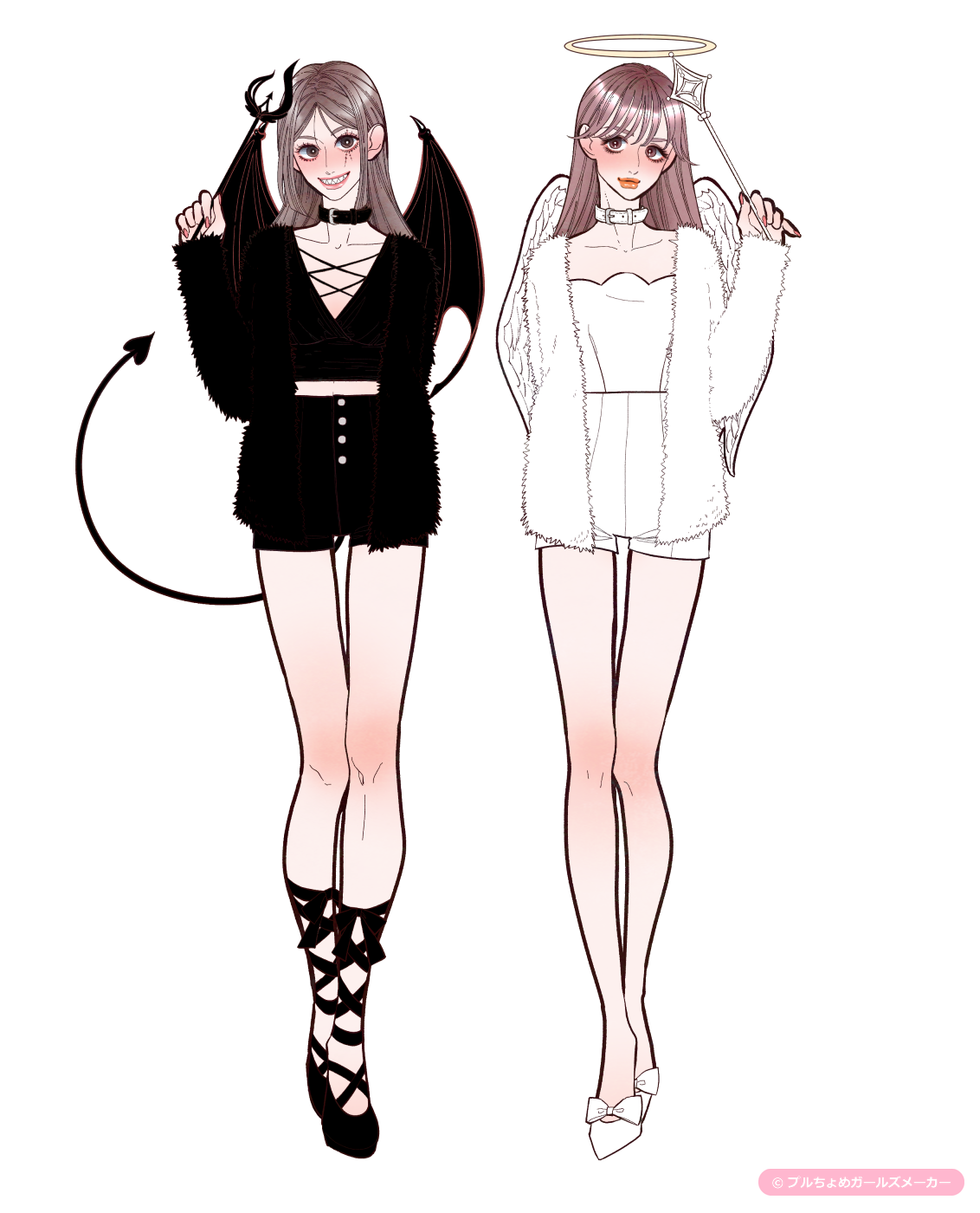 ガールズメーカーで作られた女の子2