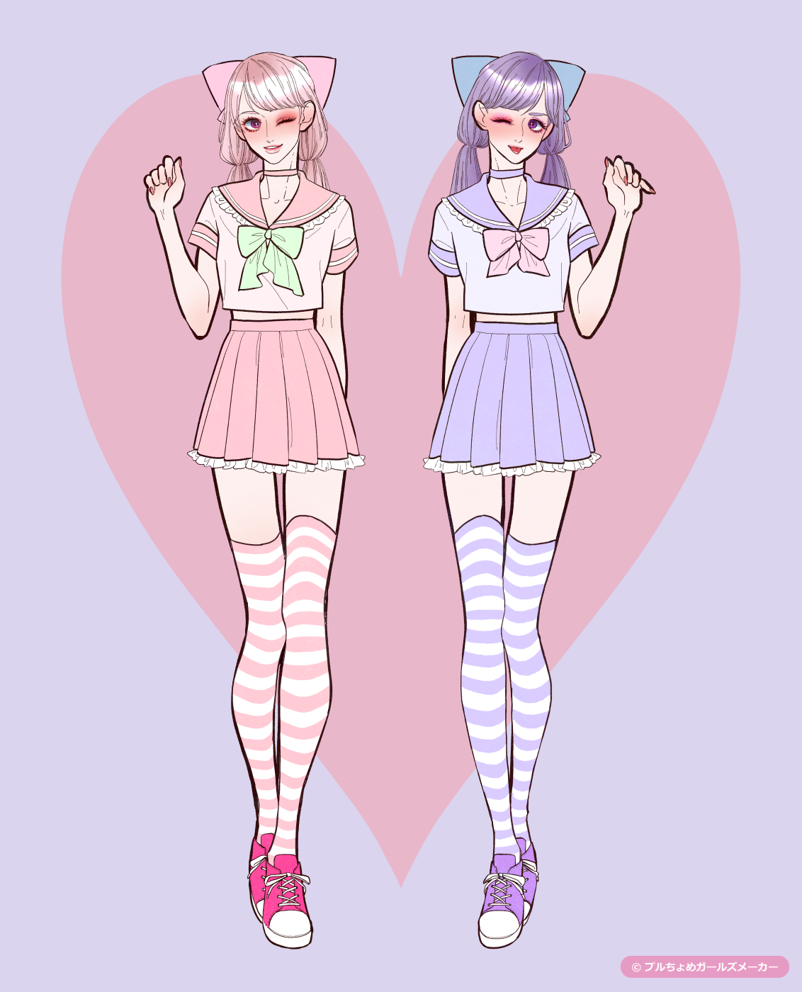 ガールズメーカーで作られた女の子16