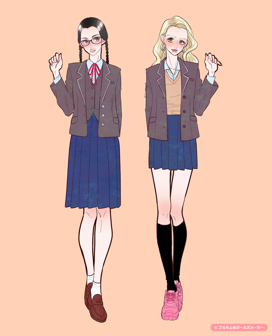 ガールズメーカーで作られた女の子4