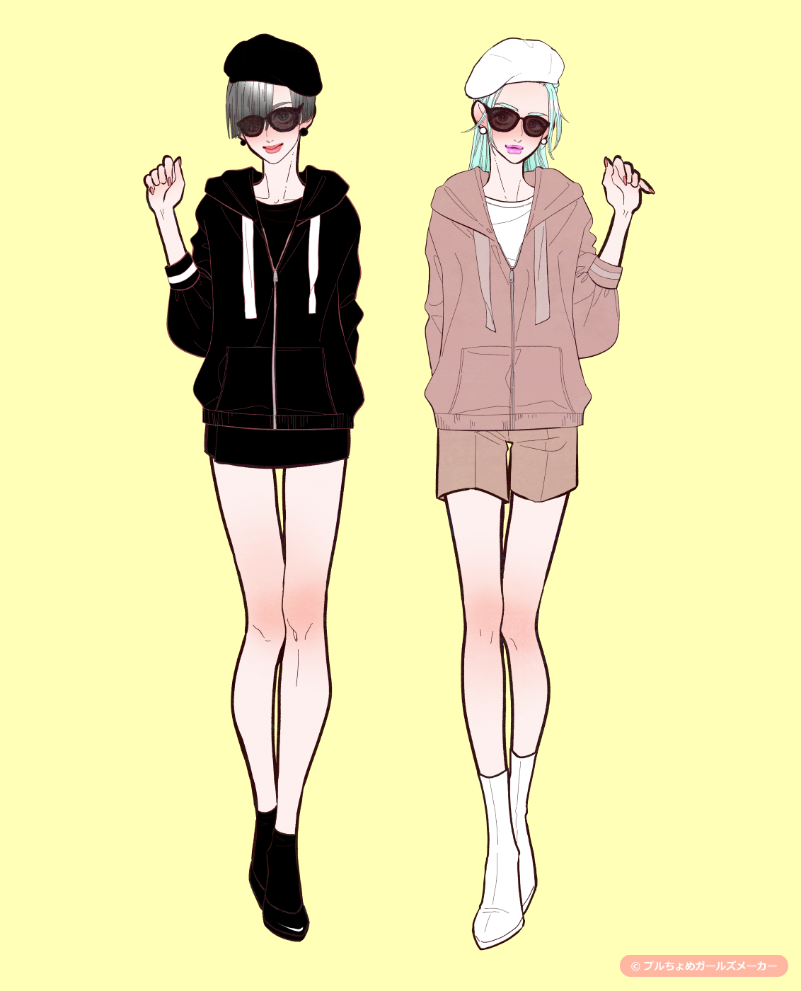 ガールズメーカーで作られた女の子2