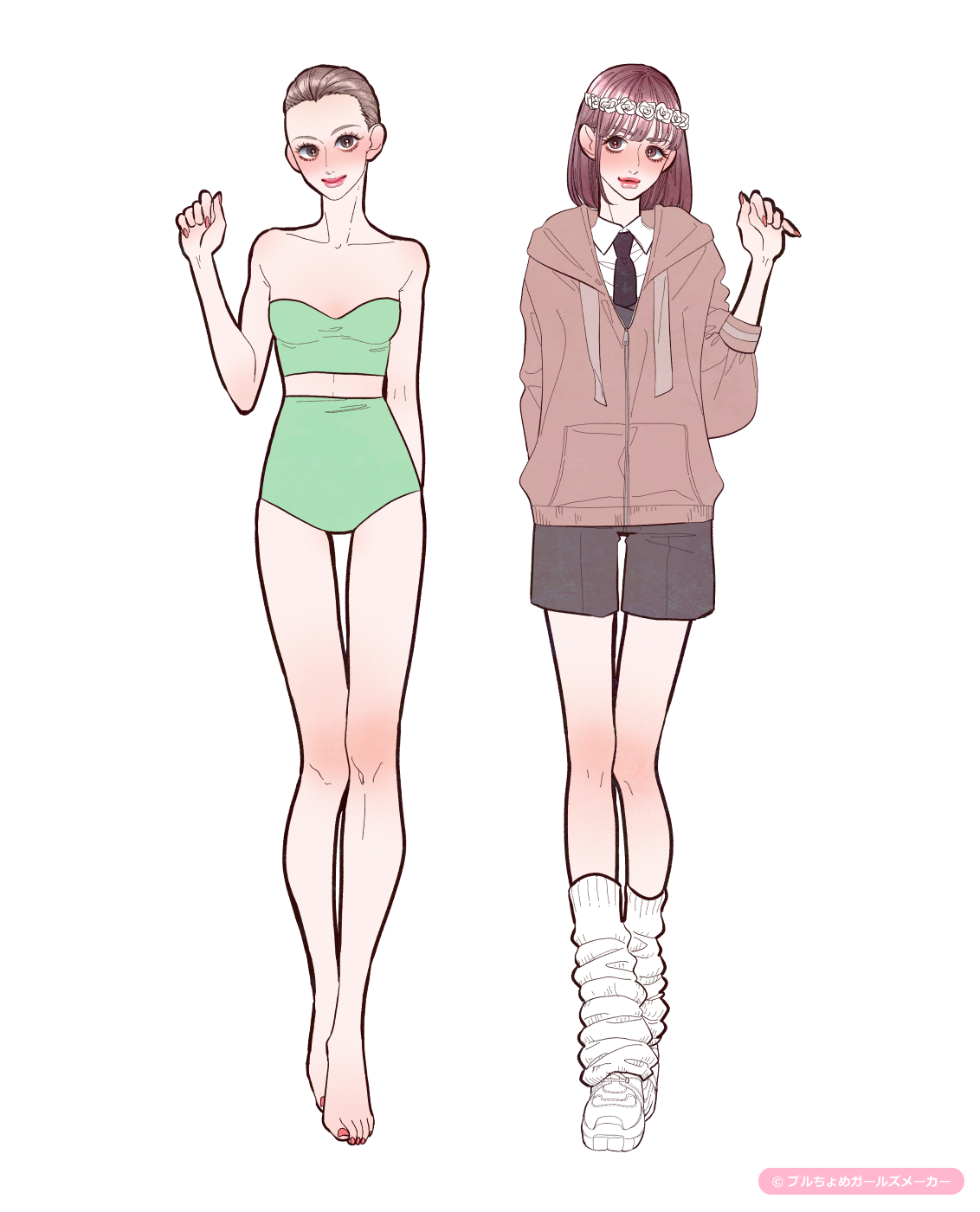 ガールズメーカーで作られた女の子5